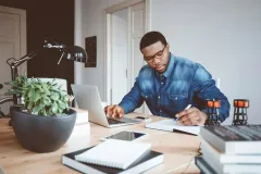 man-working-in-home-office